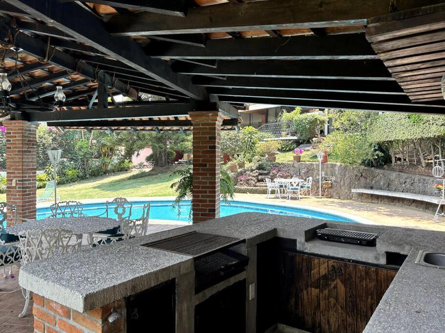 クエルナバカ Relajacion En Rancho Cortes Cazahuateヴィラ エクステリア 写真