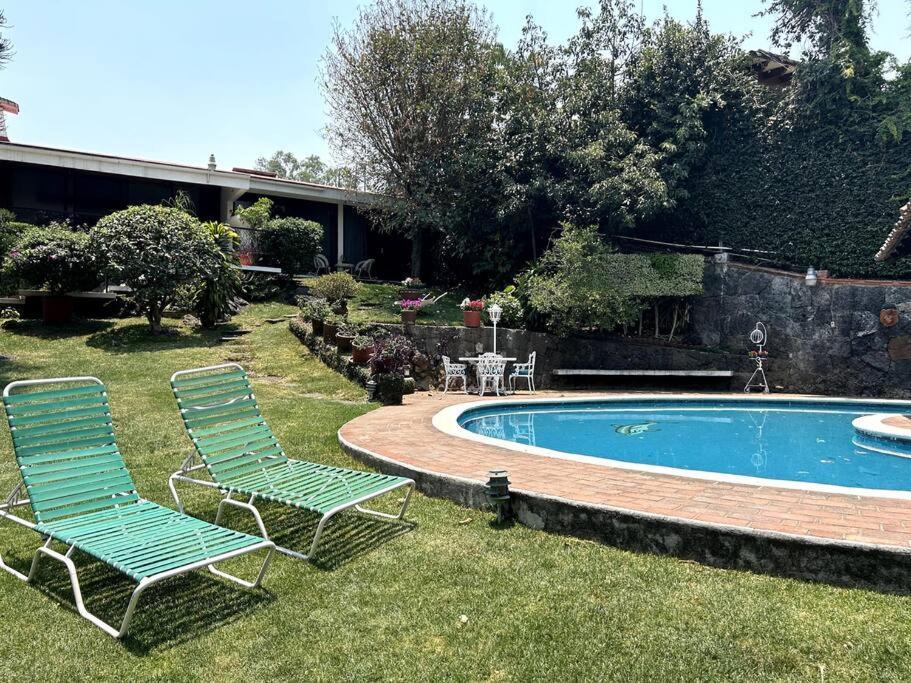 クエルナバカ Relajacion En Rancho Cortes Cazahuateヴィラ エクステリア 写真