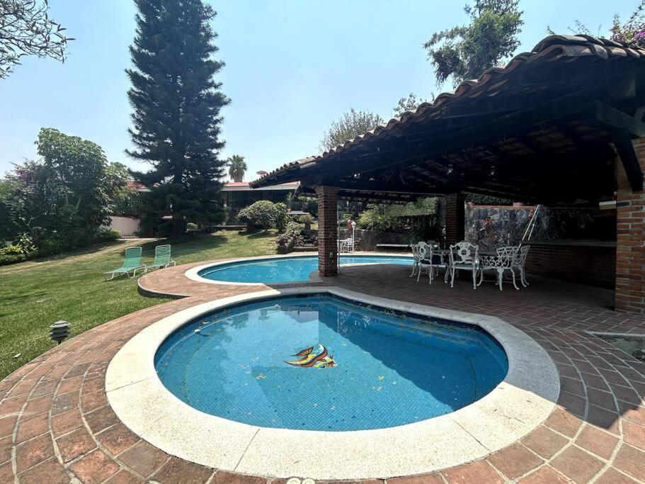 クエルナバカ Relajacion En Rancho Cortes Cazahuateヴィラ エクステリア 写真